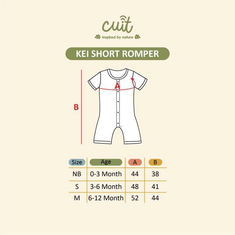 Product image CHARACTER - Kei Short Romper NB Crab